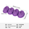 Cross-border 4-piece Massage Silicone Cake Mold Silicone Soap Mold Cold Process Soap Mold DIY Handmade Baking Mold