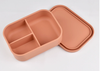 Food-grade Silicone Lunch Box, Microwave-safe, Portable Meal Box for Students And Office Workers, Three-compartment Fresh-keeping And Insulated Box