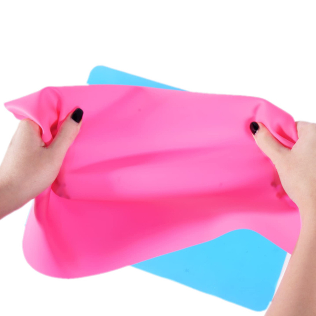 DIY Resin Crystal Epoxy Silicone Mat for Handmade Jewelry Making, Anti-dirt Desktop Mat, Baking Heat-resistant And Waterproof Mat