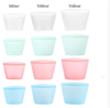All-Silicone Food Storage Bag, In-Stock Daily Necessities, Transparent Vacuum Self-Sealing 1500ML Food Fresh-Keeping Bag