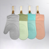 Two-Finger Silicone Heat-Resistant Gloves with Extra Cotton Padding, Thickened Gloves for Baking, Kitchen, Microwave, and Oven Wholesale