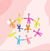 Cross-Border Silicone Magnetic Giraffe Stress Relief Toy