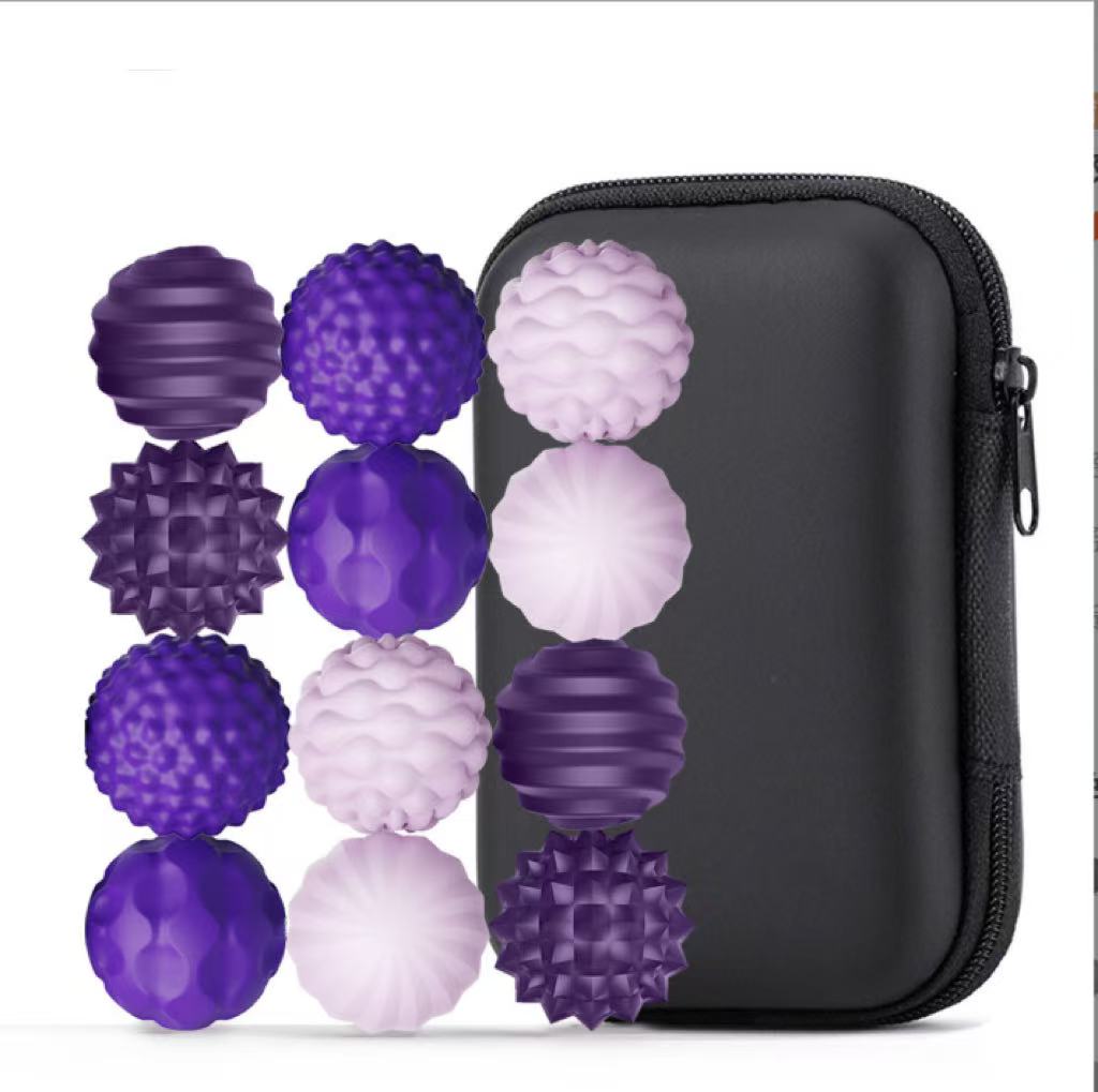 Amazon New Cross-Border Sensory Toys for Kids – Round Silicone Stress-Relief Magnetic Balls.