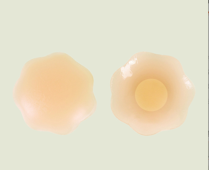 Custom-made solid silicone nipple covers with adhesive, anti-slip, waterproof, sweat-proof, invisible, seamless, thin breast pasties