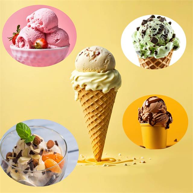 Silicone Ice Cream Mixing Container (2) Silicone Ice Cream Mixing Container (2)