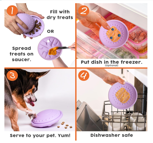 Cross-border Bestseller 3-Piece Pet Toy Set | Solid Rubber Dog Ball, Frisbee Chew Toy, Feeder, All-Around Protection for Your Dog