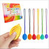 Cross-border New Fidget Toys Children's Stress-Relief Silicone Sensory Stone Soft Texture Stress-Relief Toy