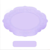 Large silicone placemat European retro embossed dining table non-slip mat household drainage coaster heat insulation mat in stock
