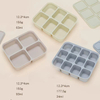 Silicone baby food box products, steamable, special ice cube tray, freezer box, ice-making silicone