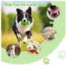 MASBRILL Interactive Dog Chew Toy, Durable Rotatable Dog Toy, Colorful and Sturdy Dental Protection Toy Suitable for Aggressive Chewing Medium and Large Dogs, Dog Intelligence Development and Teeth Cl