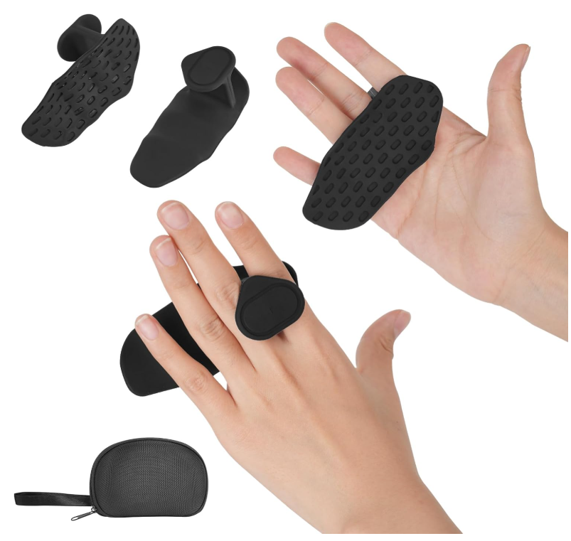 Dumbbell and barbell, pull-up and equipment training, blister prevention palm protection, non-slip silicone fitness grips, odorless palm protection, grips specially designed for men's and women's fitn