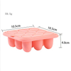 Silicone Baby Food-Grade Ice Cube Teething Toy Infant Teething Supplement Box Food-Grade Frozen Fruit Puree Ice Mold
