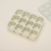 Silicone baby food box products, steamable, special ice cube tray, freezer box, ice-making silicone