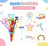 8-piece set of stress relief finger sticks sensory toys, autism/ADHD toys for relieving stress and anxiety, small party toys, children's sensory finger sticks, quiet finger sticks for kids