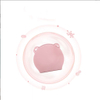 New baby silicone foldable plate bowl children's dinner plate with fork and spoon, outdoor travel children's silicone lunch box