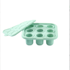 Silicone Baby Food-Grade Ice Cube Teething Toy Infant Teething Supplement Box Food-Grade Frozen Fruit Puree Ice Mold