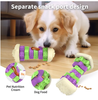 MASBRILL Interactive Dog Chew Toy, Durable Rotatable Dog Toy, Colorful and Sturdy Dental Protection Toy Suitable for Aggressive Chewing Medium and Large Dogs, Dog Intelligence Development and Teeth Cl