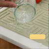 Draining Mat Silicone Draining Mat Countertop Heat-resistant High-temperature Insulation Mat Coaster Pot Mat Kitchen Draining Mat Countertop