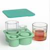 Cross-border hot-selling ice cube tray, ice cube mold, creative easy demolding silicone ice tray wholesale
