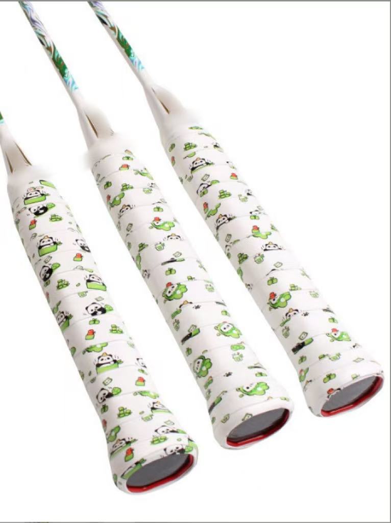 Cross-border sticky grip tape, sticky grip tape for badminton rackets, non-slip tape, sweat-absorbing tape, cartoon sticky soft wrap tape