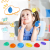 Cross-border New Fidget Toys Children's Stress-Relief Silicone Sensory Stone Soft Texture Stress-Relief Toy