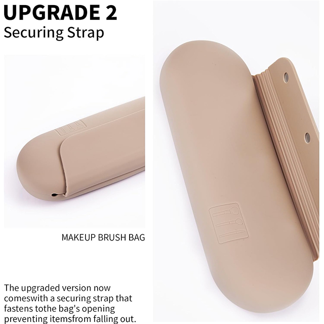 Silicone Makeup Brush Bag