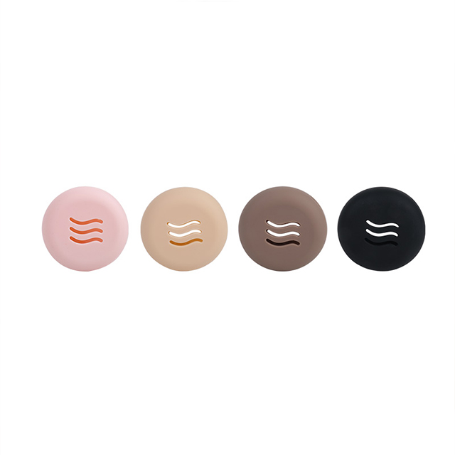 Silicone Round Powder Puff Bag