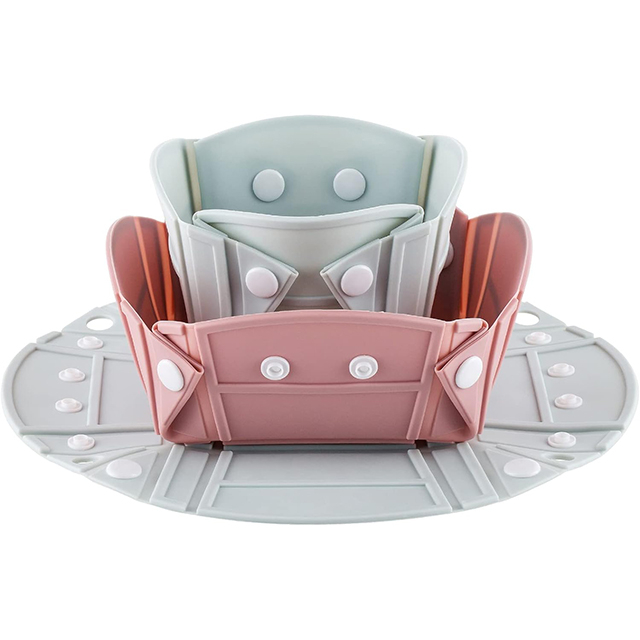 Collapsible Silicone Picnic Bowl