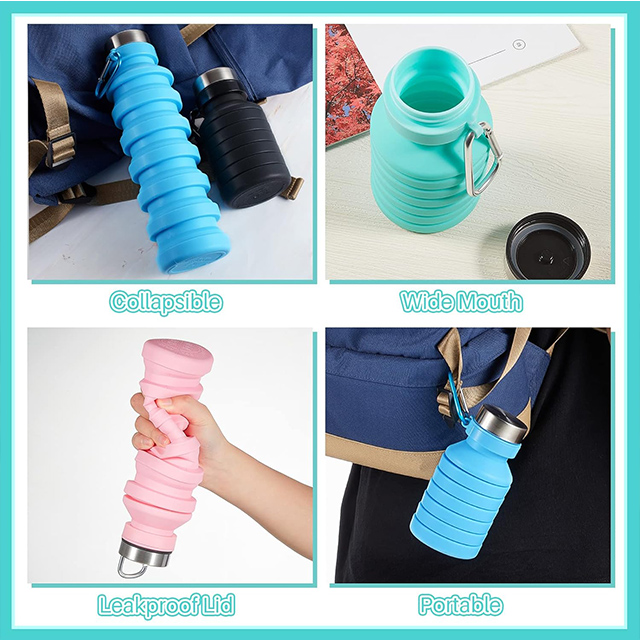 Silicone Camping Bottle