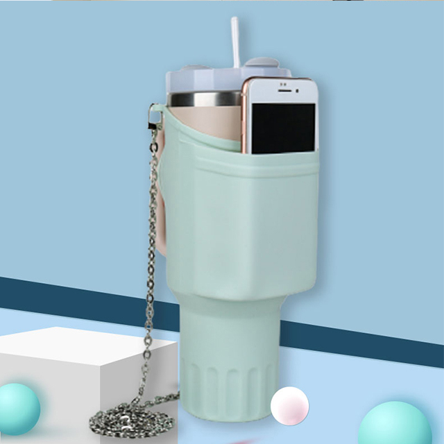 Fitness Bottle With Phone Holding Sleeve