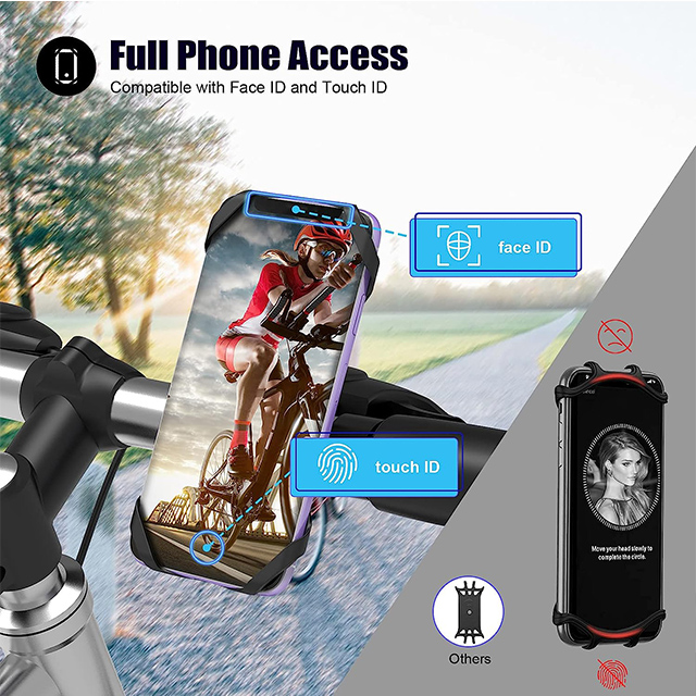Silicone Mobile Holder for Bike
