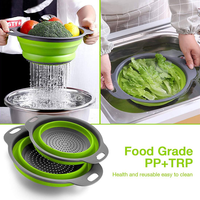 Foldable Silicone Washing Basket