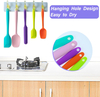 5 Piece Rubber Spatulas for Baking