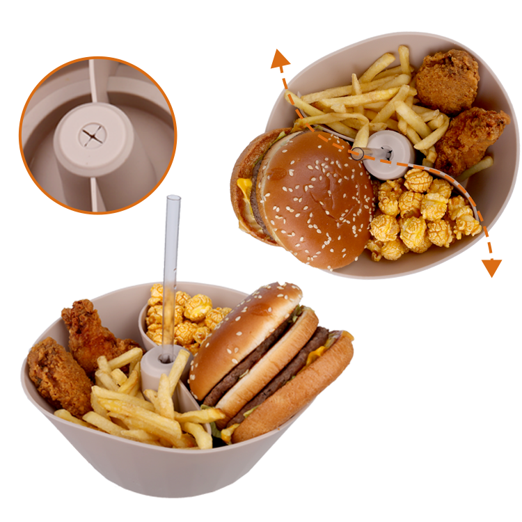 Snack Bowl For Stanley With Handle