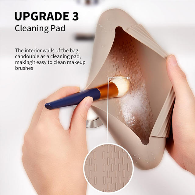 Silicone Makeup Brush Bag