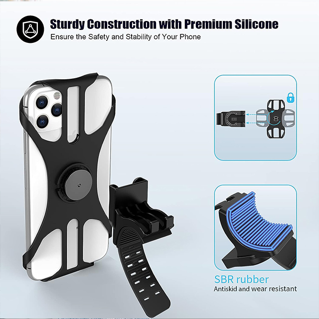 Silicone Mobile Holder for Bike