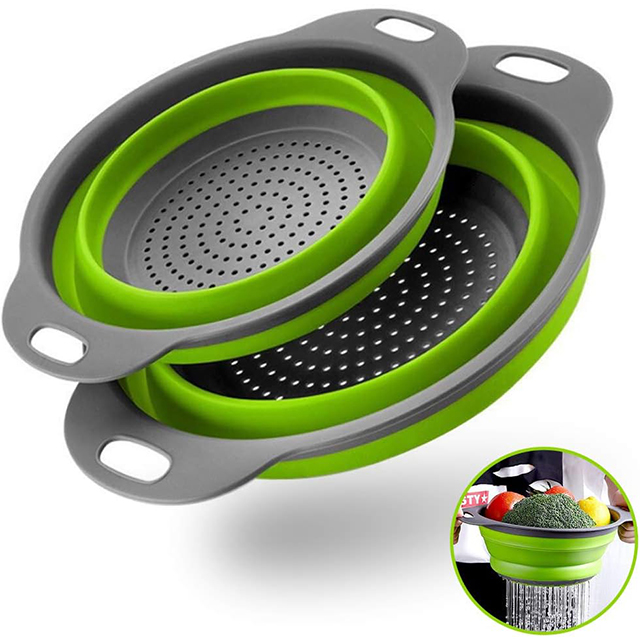Foldable Silicone Washing Basket