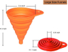 Silicone Collapsible Funnels for Filling 