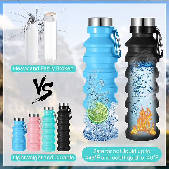 Silicone Camping Bottle