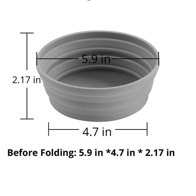 Collapsible Silicone Cookware Camping