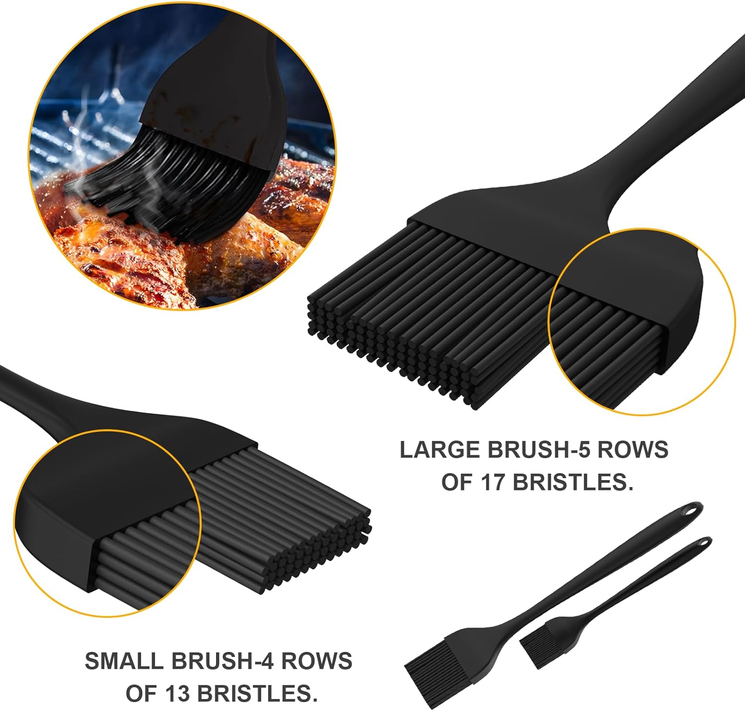 Kitchen Silicone Oil Brush