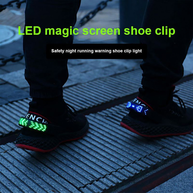 Silicone LED Shoe Clip