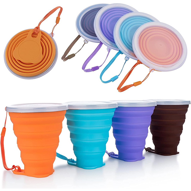 Collapsible Silicone Camping Cup