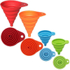 Silicone Collapsible Funnels for Filling 