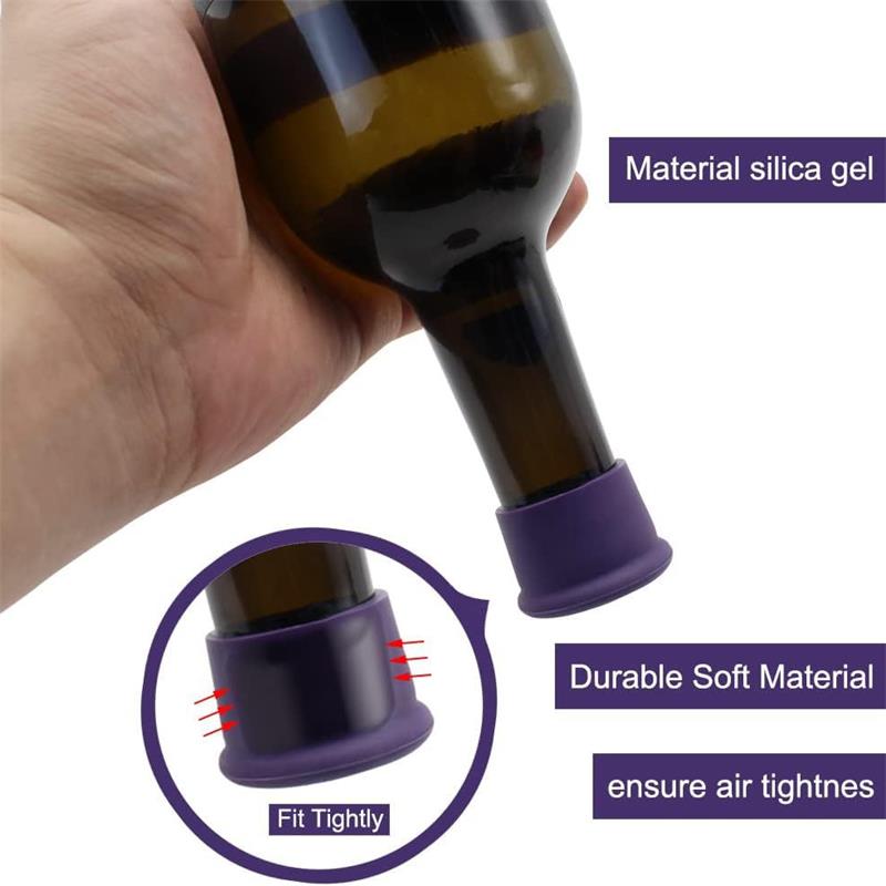 Silicone wine bottle stopper (5)
