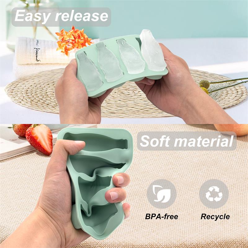 Coke Bottle Ice Cube Mold