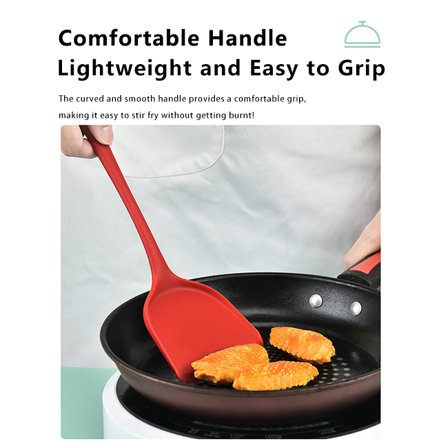 Custom silicone spatula