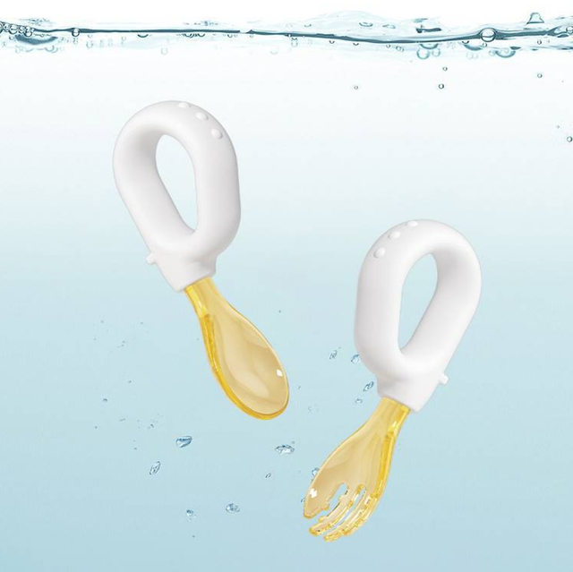 Baby Ring Handle Spoon And Fork