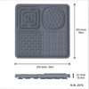 Square Silicone Pet Licking Mat