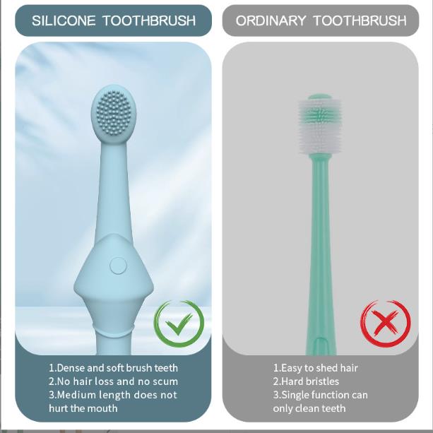 Silicone Pet Toothbrush